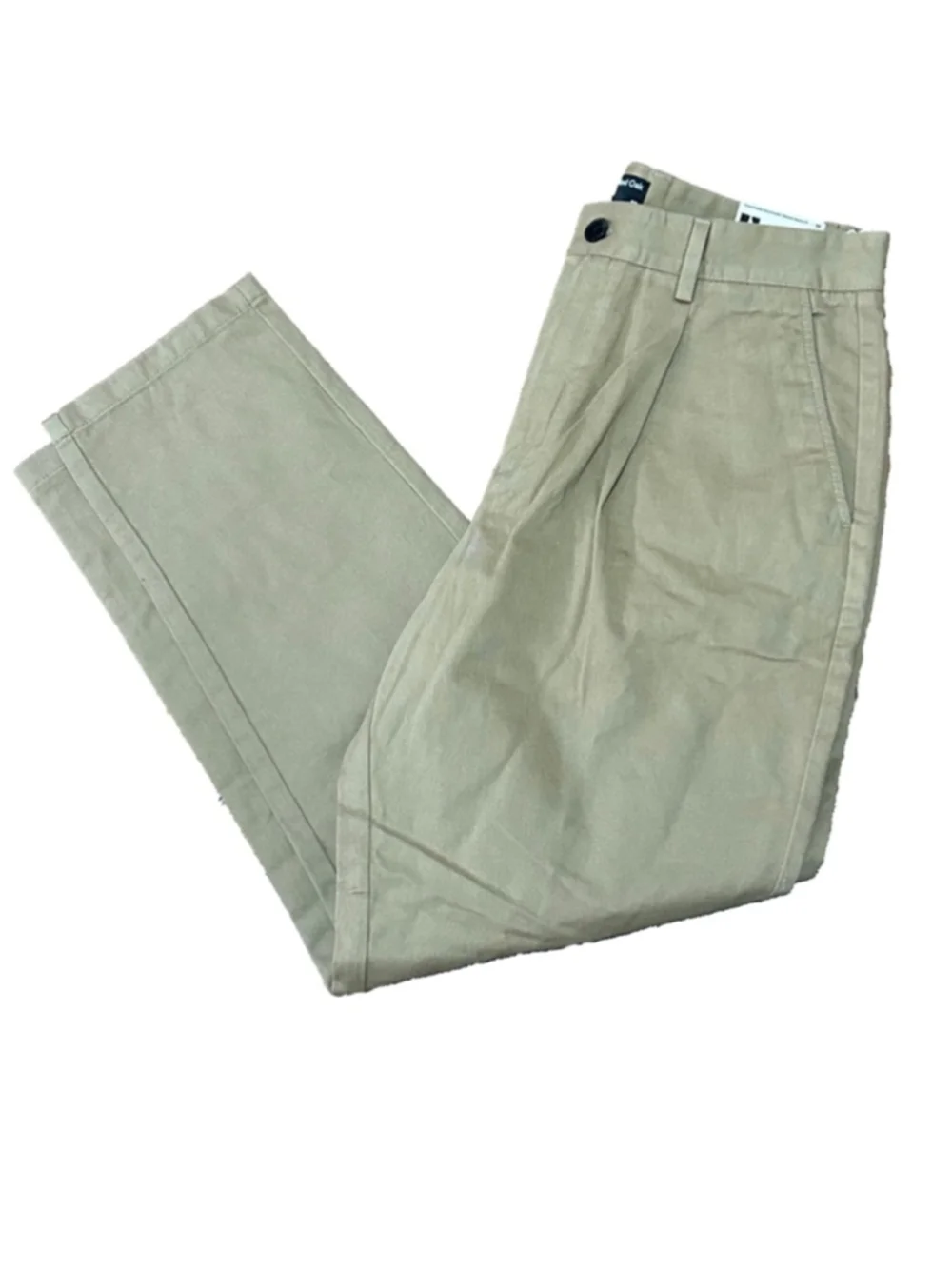 NWT Frank and Oak Jamie pleated chinos tapered 32x29 retails $129